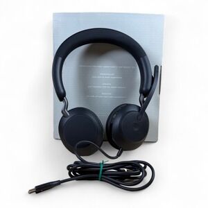 Jabra Evolve2 40 Stereo Conference Wired Headphones Headset USB Model HSC130